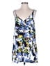 French Connection 100% Viscose Tropical Blue Romper Size 8 - photo 1