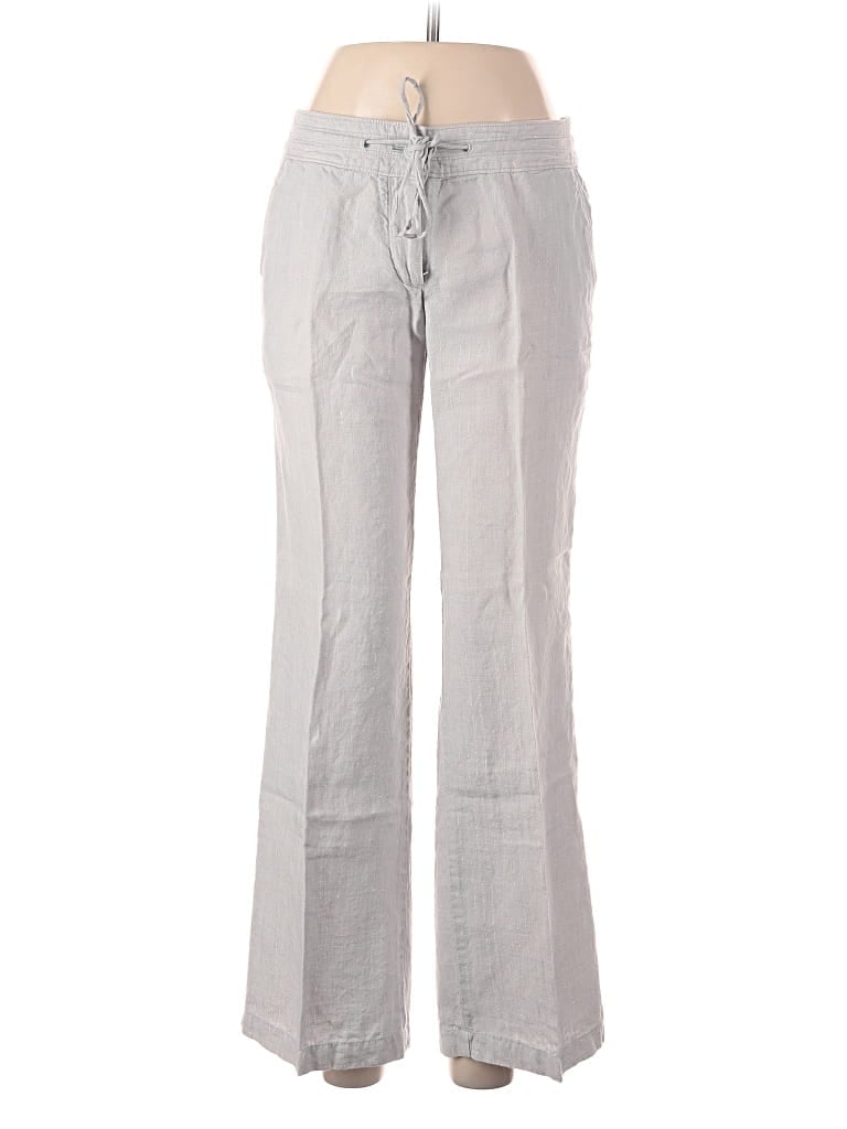 Pre-owned Tommy Bahama Linen Pants In Gray