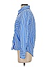 Lulus 100% Cotton Stripes Blue Long Sleeve Button-Down Shirt Size XS - photo 5