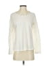Appleseeds 100% Cotton Ivory Long Sleeve Top Size S - photo 1