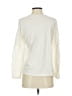 Appleseeds 100% Cotton Ivory Long Sleeve Top Size S - photo 2