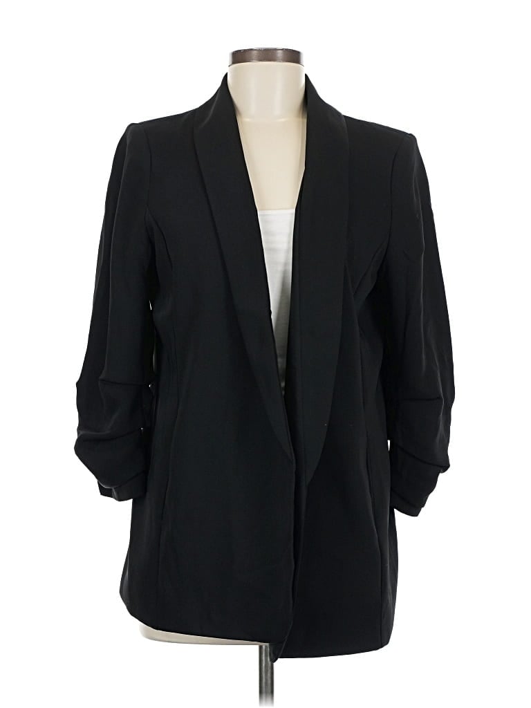 Pre-owned Chico's Cardigan Sweater In Black