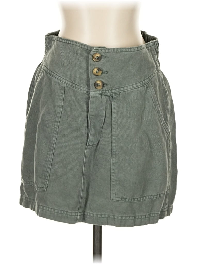 Pre-owned Aerie Casual Skirt In Green
