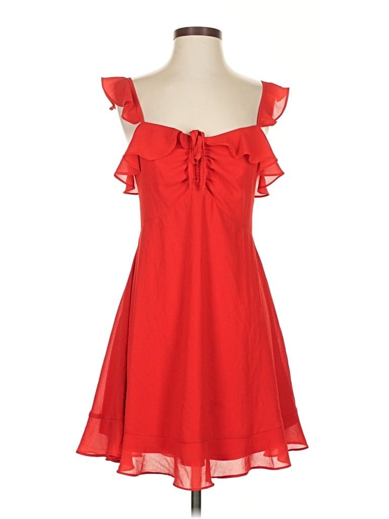 Pre-owned Lulus Cocktail Dress In Red