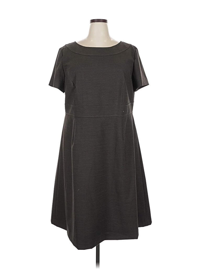 Pre-owned Alex Marie Casual Dress In Gray
