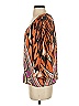 Assorted Brands 100% Silk Orange 3/4 Sleeve Silk Top Size XS - photo 5