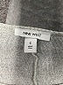Nine West Solid Gray Casual Dress Size S - photo 7