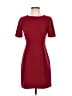 J.Crew 100% Polyester Solid Burgundy Cocktail Dress Size 00 - photo 1