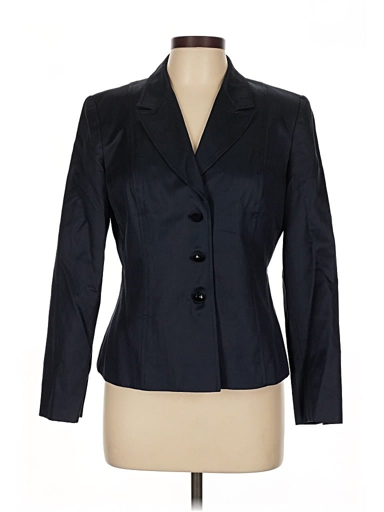 Pre-owned Talbots Blazer Jacket In Blue