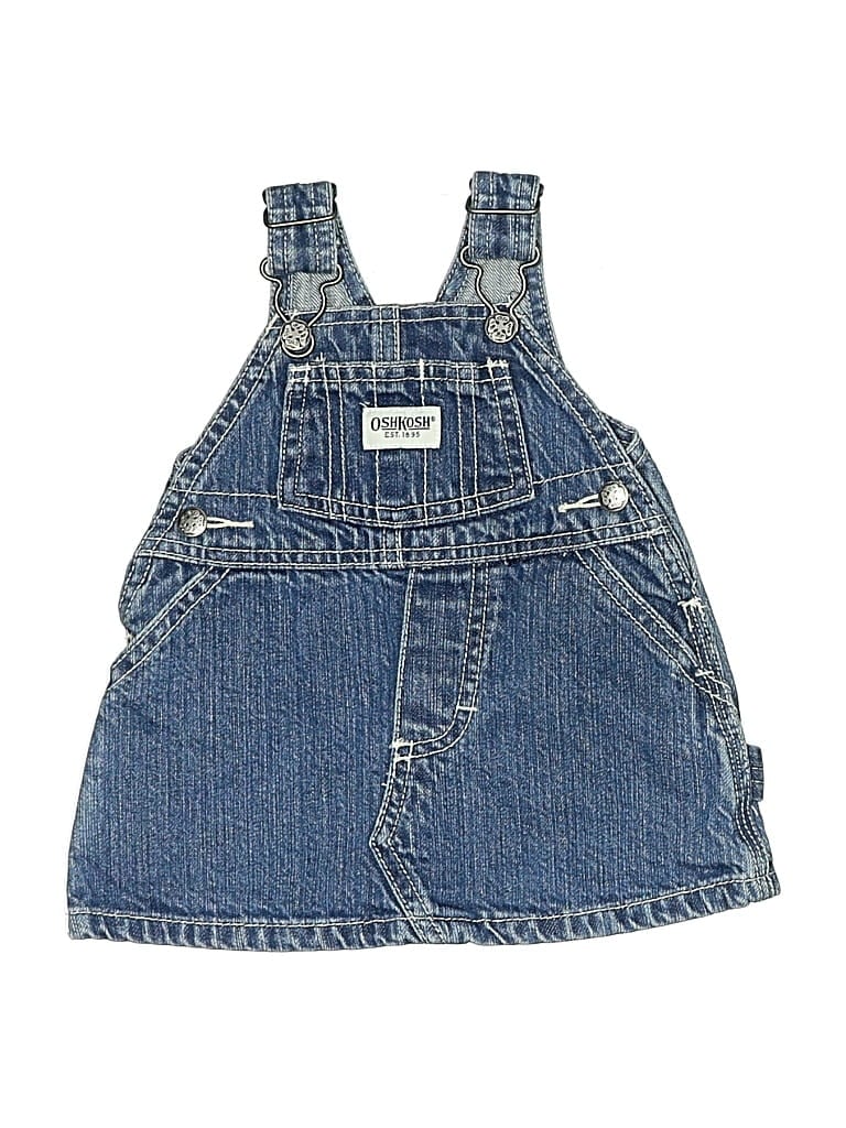 Pre-owned Oshkosh B'gosh Babies' Dress In Blue