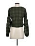 Express Green Long Sleeve Blouse Size XS - photo 2