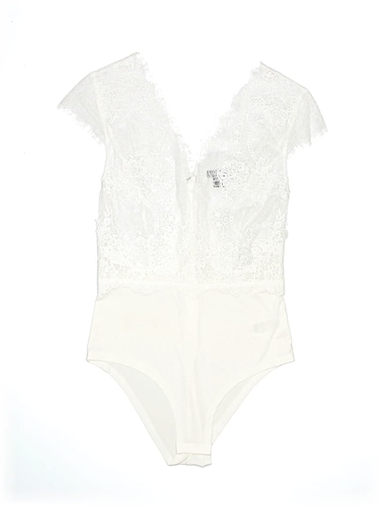 Pre-owned Karen Millen Bodysuit In White