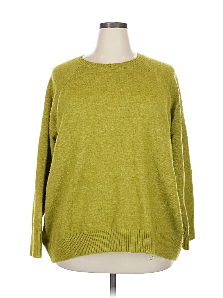 Pre-owned Old Navy Pullover Sweater In Green