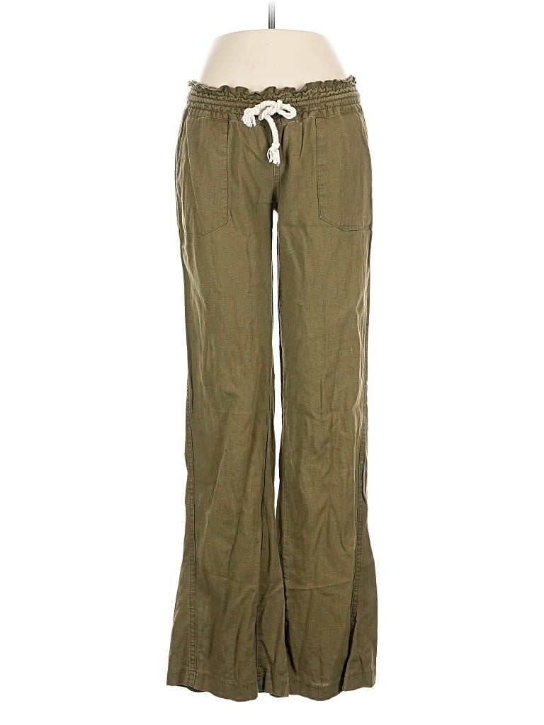 Pre-owned Roxy Casual Pants In Green