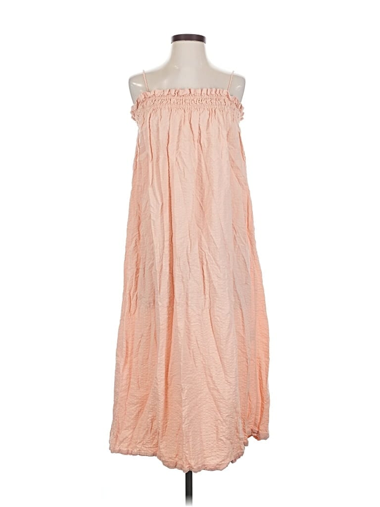 Pre-owned H&m Casual Dress In Pink