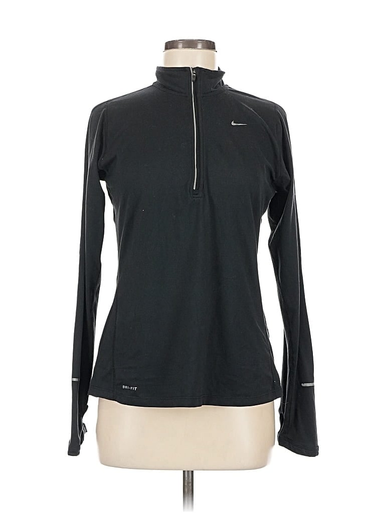 Pre-owned Nike Long Sleeve T-shirt In Black