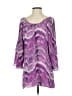 Parker Purple 3/4 Sleeve Blouse Size S - photo 1