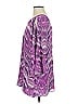 Parker Purple 3/4 Sleeve Blouse Size S - photo 5