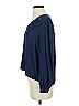 Ramy Brook 100% Polyester Blue Long Sleeve Blouse Size XS - photo 5