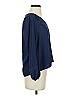 Ramy Brook 100% Polyester Blue Long Sleeve Blouse Size XS - photo 4