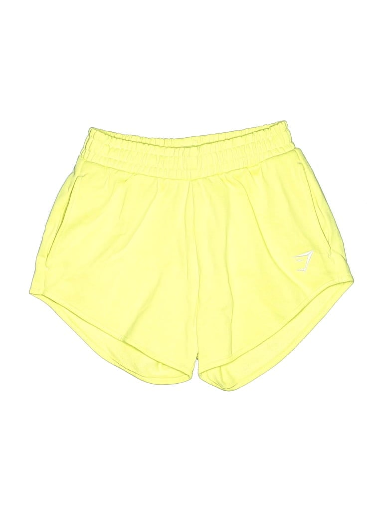 Pre-owned Gymshark Athletic Shorts In Yellow