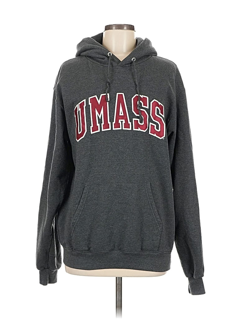 Pre-owned Champion Sweatshirt In Gray