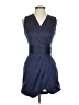 H&M 100% Polyester Blue Cocktail Dress Size 2 - photo 1