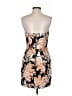 Forever 21 100% Polyester Floral Brown Tan Cocktail Dress Size S - photo 2