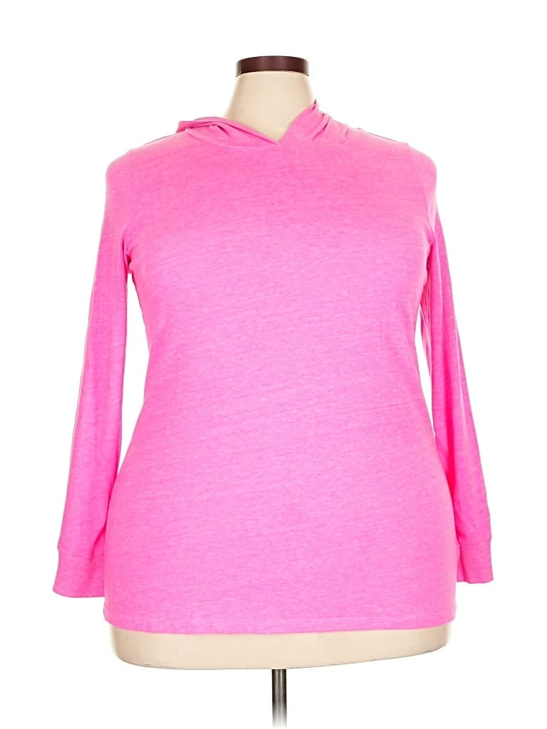 Pre-owned Torrid Pullover Sweater In Pink