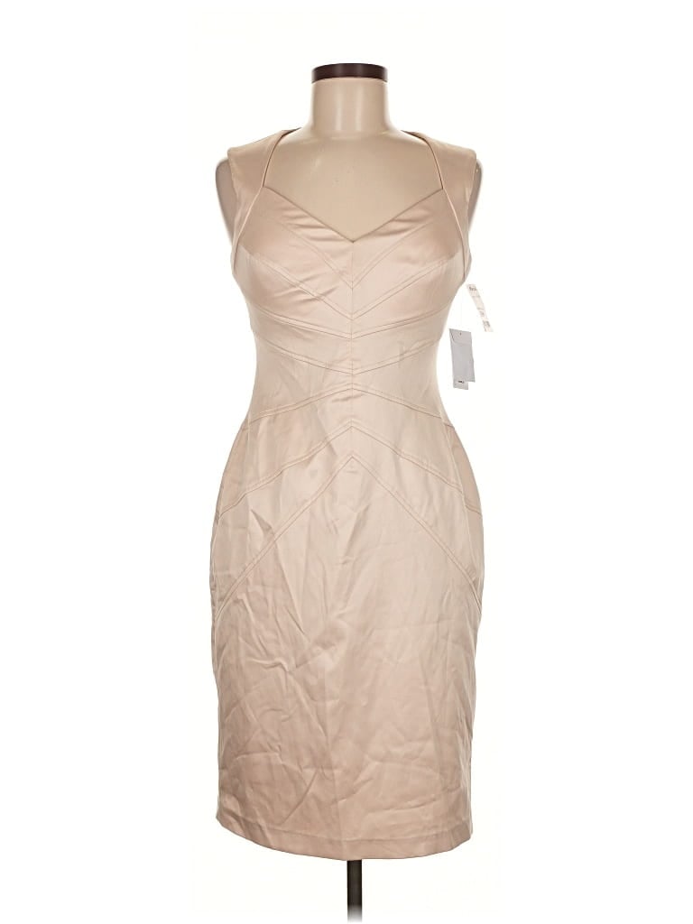 Pre-owned Jessica Simpson Cocktail Dress In Brown