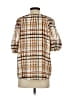Calvin Klein 100% Polyester Brown Tan 3/4 Sleeve Blouse Size XS - photo 2