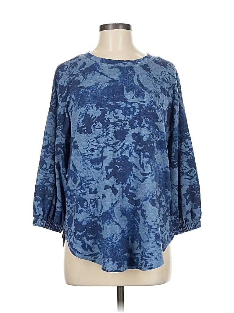 Pre-owned Westbound 3/4 Sleeve T-shirt In Blue