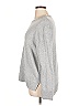 Ella Moss Silver Pullover Sweater Size XL - photo 5