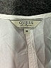 Guess Ivory White Short Sleeve Blouse Size M - photo 7