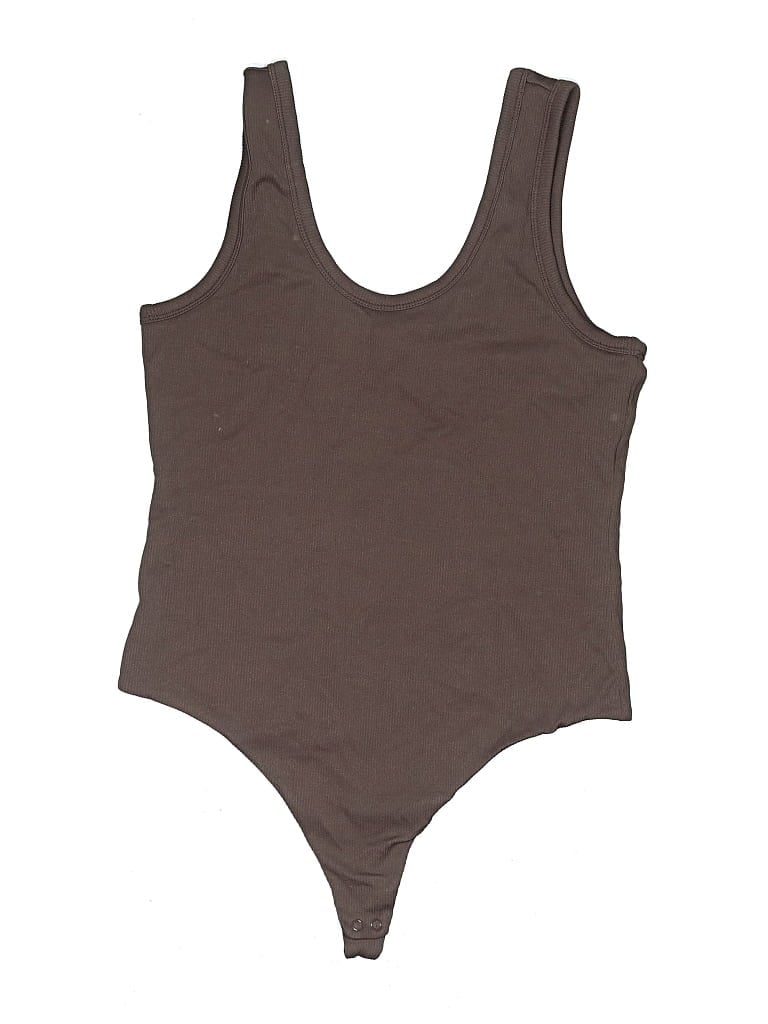 Pre-owned Nuuds Bodysuit In Brown