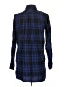 Gap 100% Cotton Plaid Blue Long Sleeve Button-Down Shirt Size S - photo 2