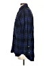 Gap 100% Cotton Plaid Blue Long Sleeve Button-Down Shirt Size S - photo 5