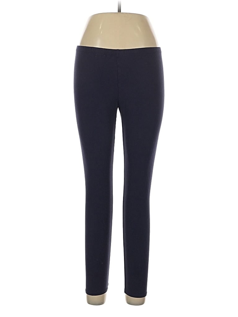 Pre-owned Eileen Fisher Yoga Pants In Blue