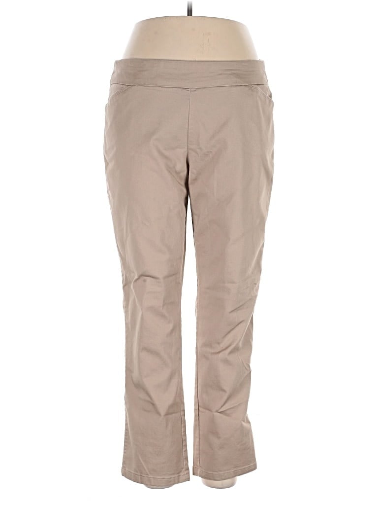 Pre-owned Croft & Barrow Casual Pants In Brown