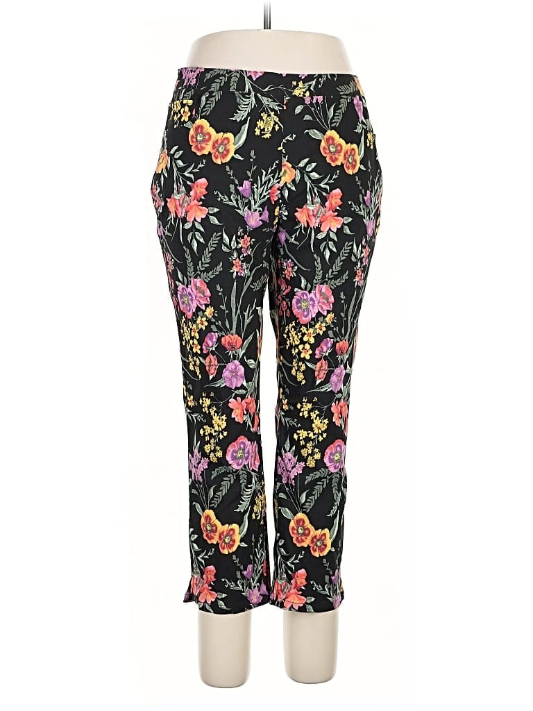 Pre-owned Susan Graver Jeggings In Black