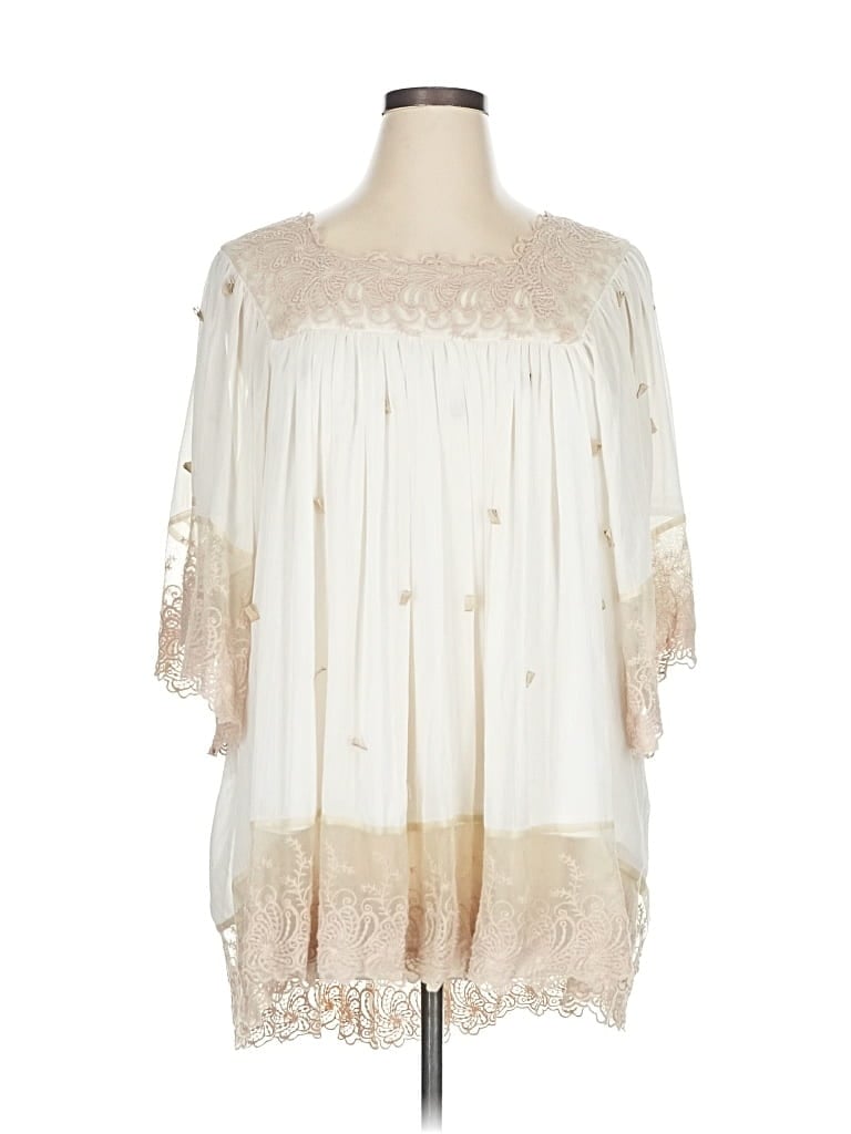 Pre-owned American Glamour By Badgley Mischka Cocktail Dress In White