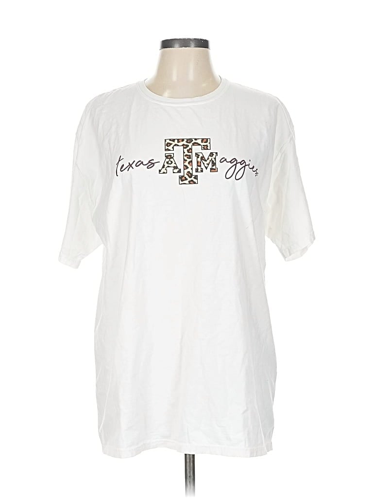 Pre-owned Comfort Wash Short Sleeve T-shirt In White