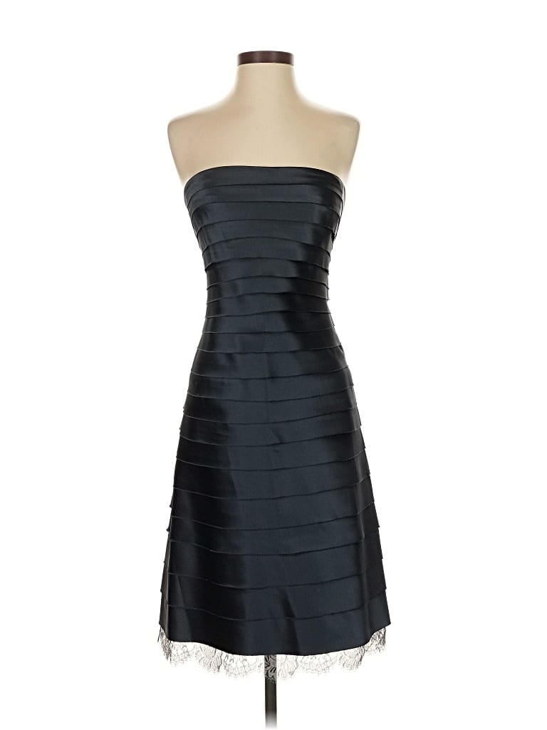 Pre-owned Bcbgmaxazria Cocktail Dress In Black