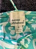 Cover Stitched 100% Polyester Teal Sleeveless Blouse Size S - photo 7