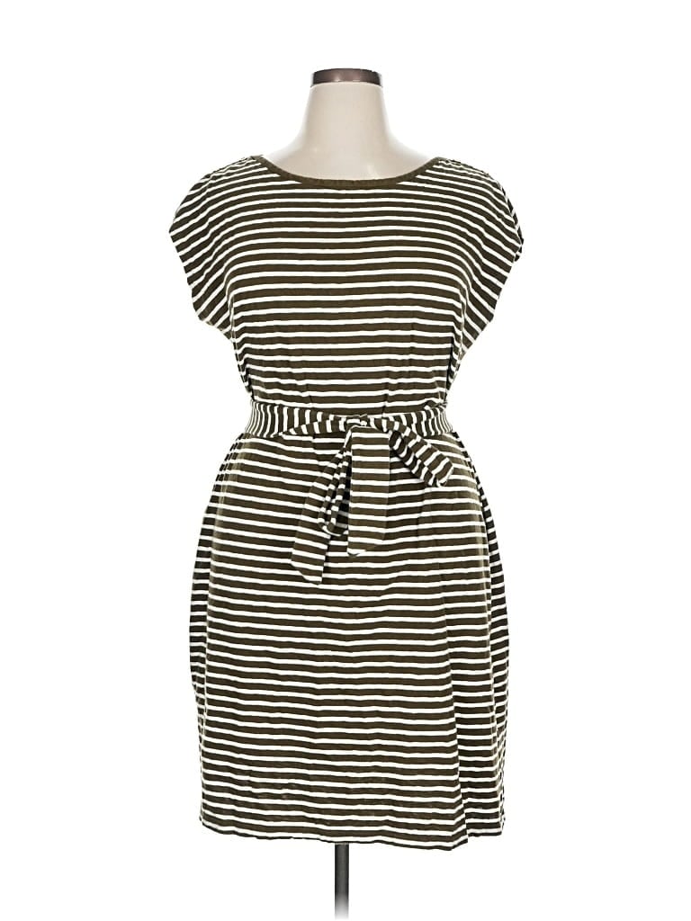 Pre-owned Talbots Casual Dress In White