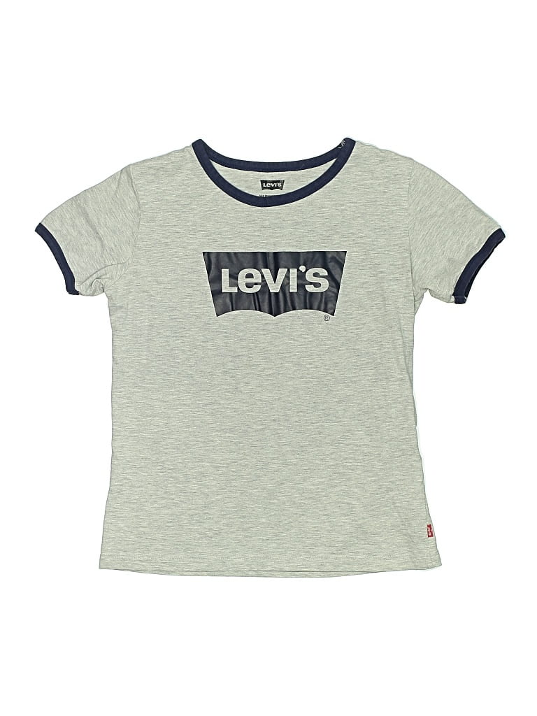 Pre-owned Levi's Kids'  Short Sleeve T-shirt In Gray