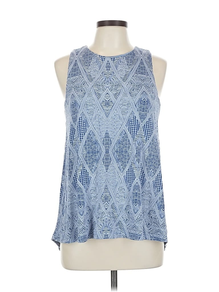 Pre-owned Tart Tank Top Blue Crew Neck Tops