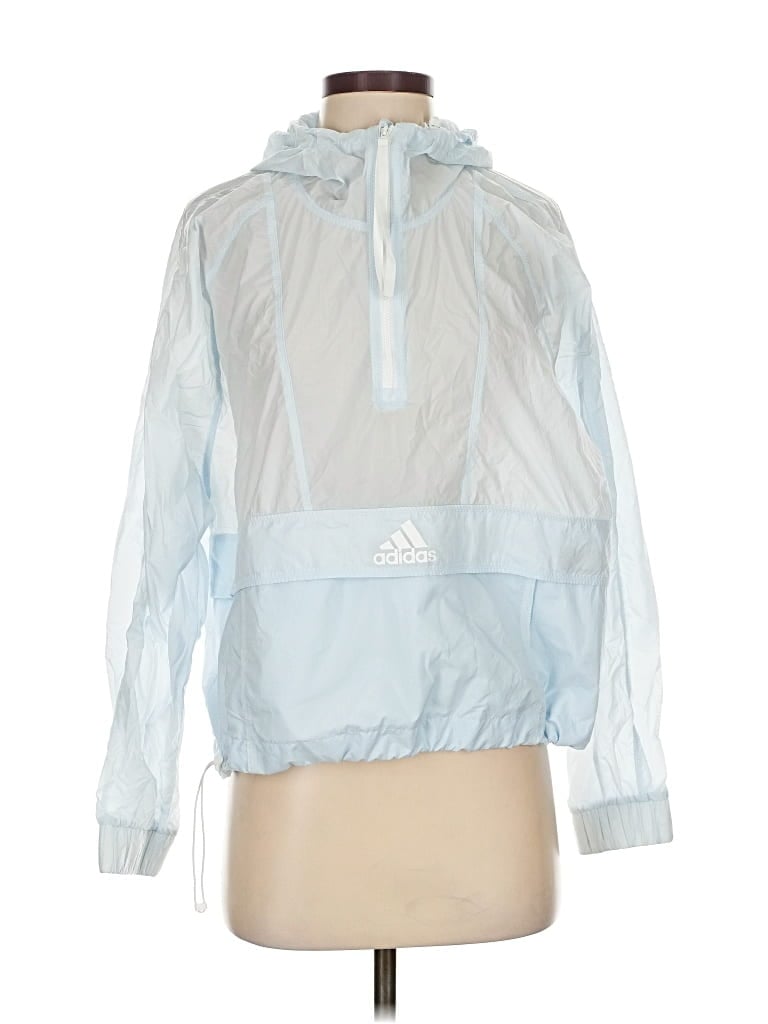 Pre-owned Adidas Originals Windbreaker Jacket In Blue