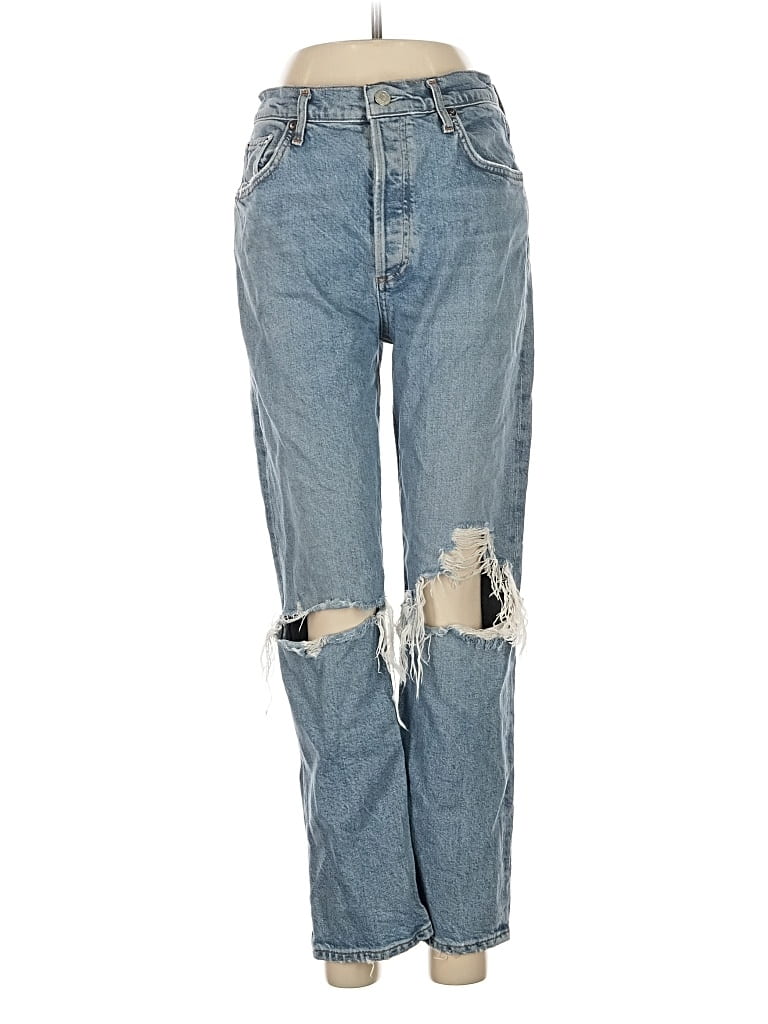 Pre-owned Agolde Jeans In Blue