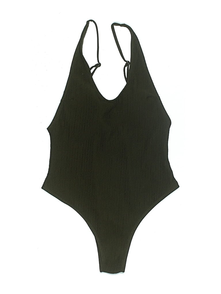 Pre-owned Unbranded Bodysuit In Green